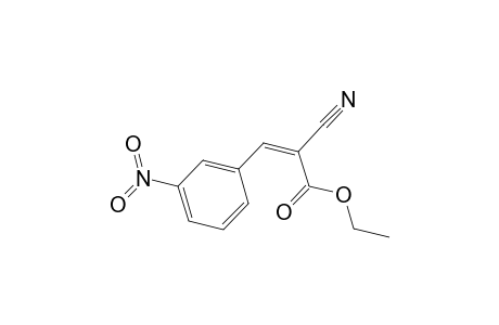 Ethyl (2Z)-2-cyano-3-(3-nitrophenyl)-2-propenoate