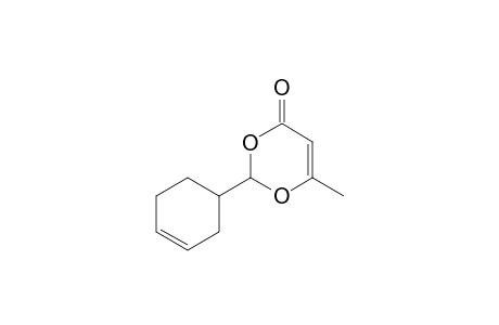 6-Methyl-2-(3-cyclohexenyl)-4H-1,3-dioxin-4-one