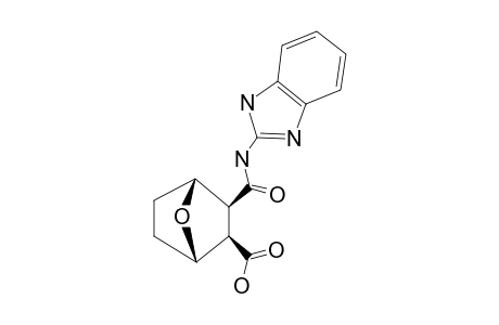 3-((1H-BENZO-[D]-IMIDAZOL-2-YL)-CARBAMOYL)-7-OXABICYCLO-[2.2.1]-HEPTANE-2-CARBOXYLIC-ACID