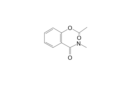 Benzoic amide, 2-acetoxy-N-methyl-