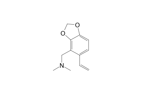 1,3-Benzodioxole-4-methanamine, 5-ethenyl-N,N-dimethyl-