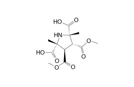2,3,4,5-Pyrrolidinetetracarboxylic acid, 2,5-dimethyl-, 3,4-dimethyl ester, (2.alpha.,3.alpha.,4.beta.,5.alpha.)-