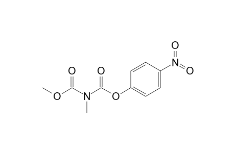 (4-nitrophenyl) N-methoxycarbonyl-N-methyl-carbamate