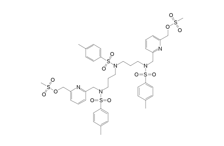 1,11-BIS-[(6-[(MESYLOXY)-METHYL]-PYRIDIN-2-YL)-METHYL]-2,6,10-TRITOSYL-2,6,10-TRIAZA-UNDECANE