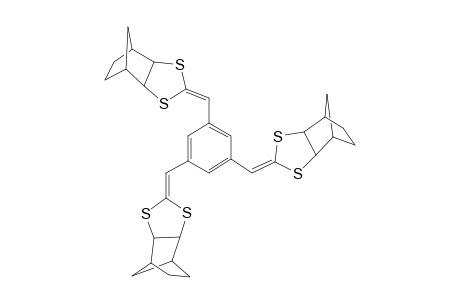 1,3,5-Benzenetris(4-methylene-3,5-dithiatricyclo[5.2.1.0(2,6)]decane)