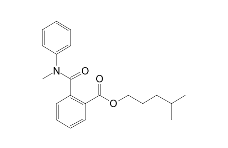 Phthalic acid, monoamide, N-methyl-N-phenyl-, isohexyl ester