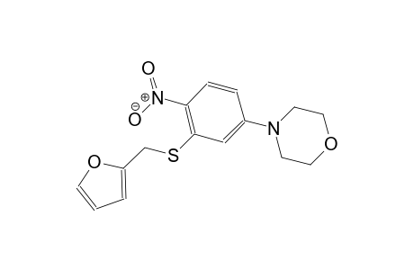 4-{3-[(2-furylmethyl)sulfanyl]-4-nitrophenyl}morpholine