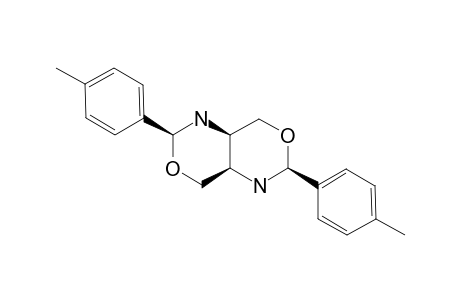 2,6-BIS-(PARA-TOLYL)-CIS-1,5-DIAZA-3,7-DIOXADECALIN