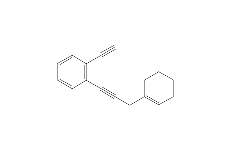 1-(3-cyclohexenylprop-1-ynyl)-2-ethynylbenzene