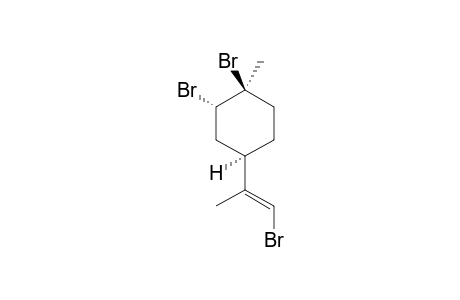 (1R,2R,4S,8E)-1,2,9-TRIBROMO-P-MENTH-8-ENE