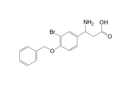 benzenepropanoic acid, beta-amino-3-bromo-4-(phenylmethoxy)-