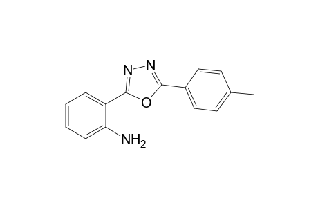 2-[5-(4-methylphenyl)-1,3,4-oxadiazol-2-yl]aniline