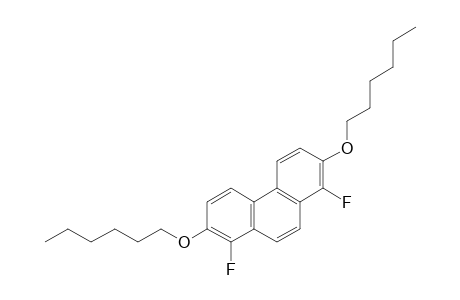 1,8-DIFLUORO-2,7-BIS-(N-HEXYLOXY)-PHENANTHRENE