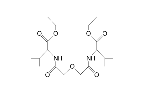 N,N'-Bis(1S-ethoxycarbonyl-2-methylpropyl)-1,3-bis(aminocarbonyl)-2-oxa-propane