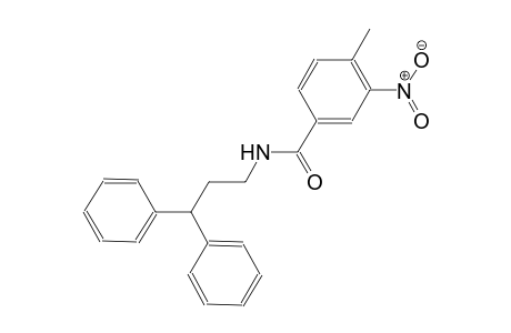 N-(3,3-diphenylpropyl)-4-methyl-3-nitrobenzamide