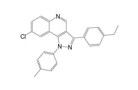 8-chloro-3-(4-ethylphenyl)-1-(4-methylphenyl)-1H-pyrazolo[4,3-c]quinoline