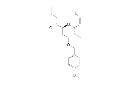 (4R,5S)-5-[[(1S,2Z)-1-ETHYL-3-IODO-2-PROPENYL]-OXY]-7-(4-METHOXYBENZYLOXY)-1-HEPTEN-4-OL