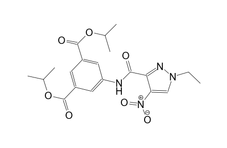 diisopropyl 5-{[(1-ethyl-4-nitro-1H-pyrazol-3-yl)carbonyl]amino}isophthalate