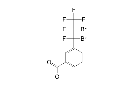 ERYTHRO-4-(1',2'-DIBROMO-1',2',3',3',3'-PENTAFLUOROPROPYL)-BENZOIC-ACID