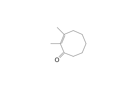 2-Cycloocten-1-one, 2,3-dimethyl-