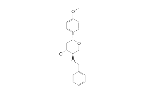 (2S*,4S*,5S*)-5-BENZYLOXY-2-(4-METHOXYPHENYL)-TETRAHYDROPYRAN-4-OL