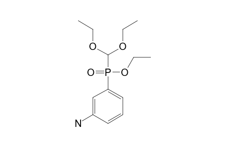 ETHYL_3-AMINOPHENYL-(DIETHOXYMETHYL)-PHOSPHINATE