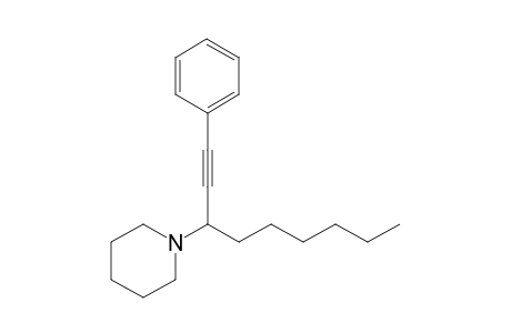 1-(1-phenylnon-1-yn-3-yl)piperidine