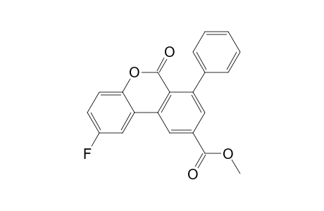 2-Fluoro-9-(methoxycarbonyl)-7-phenyl-6H-benzo[c]chromen-6-one