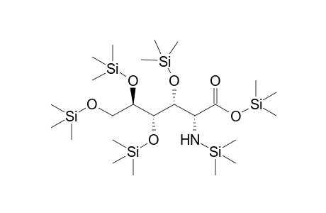 Glucosaminic acid, 6TMS