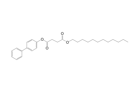 Succinic acid, 4-biphenyl dodecyl ester