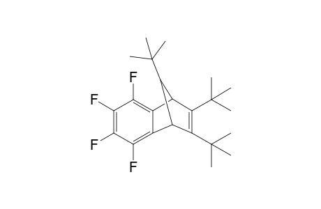 1,2,11-tris(t-Butyl)-5,6,7,8-tetrafluorotricyclo[4.4.1(3,10)]undeca-1,4(8),5,7-tetraene-Symmetric Isomer