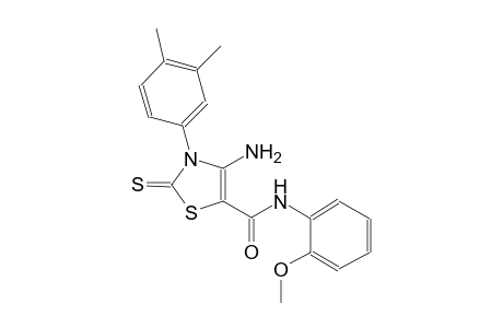 5-thiazolecarboxamide, 4-amino-3-(3,4-dimethylphenyl)-2,3-dihydro-N-(2-methoxyphenyl)-2-thioxo-