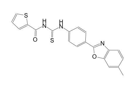 thiourea, N-[4-(6-methyl-2-benzoxazolyl)phenyl]-N'-(2-thienylcarbonyl)-