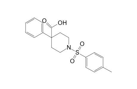 4-phenyl-1-(p-toluenesulfonyl)-4-piperidinecarboxylic acid