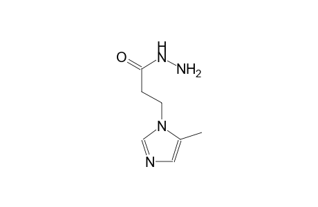 1H-imidazole-1-propanoic acid, 5-methyl-, hydrazide