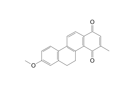 8-Methoxy-3-methyl-5,6-dihydrochrysene-1,4-dione