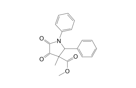 E-3-Methyl-4,5-dioxo-1,2-diphenyl-3-pyrrolidinecarboxylic Acid Methyl Ester