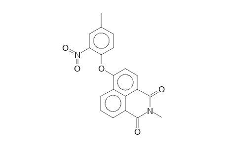 N-Methyl-4-(4-methyl-2-nitrophenoxy)-1,8-naphthalimide