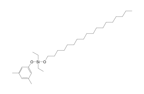 Silane, diethyl(3,5-dimethylphenoxy)octadecyloxy-