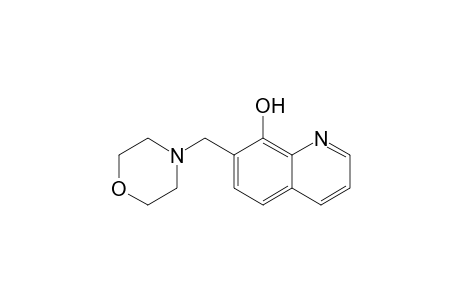 7-(4-morpholinylmethyl)-8-quinolinol