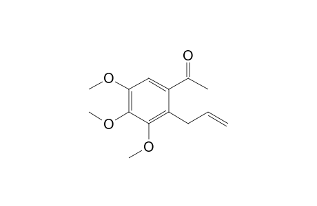 1-(2'-Allyl-3',4',5'-trimethoxyphenyl)ethanone