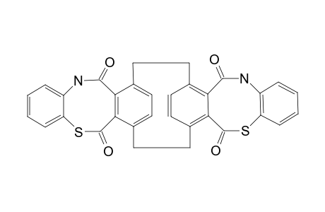 syn-6,18-Diaza-11,23-dithia[2.2](1,4)dibenzocyclooctanophane-5,12,17,24-tetraone