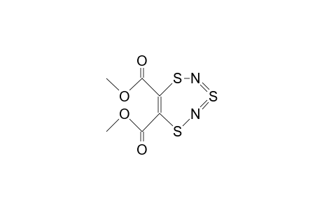 1,3.lambda./4/.delta./2/,5,2,4-Trithia-diazepine-6,7-dicarboxylic acid, dimethyl ester