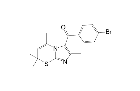 (4-bromophenyl)-(2,5,7,7-tetramethylimidazo[2,3-b][1,3]thiazin-3-yl)methanone