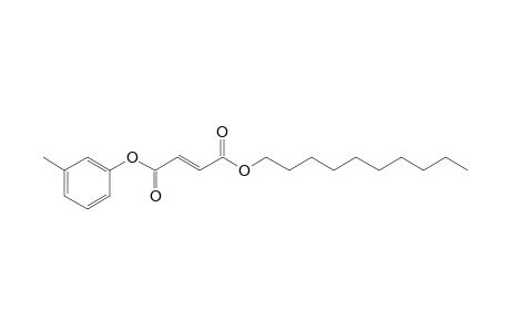 Fumaric acid, decyl 3-methylphenyl ester