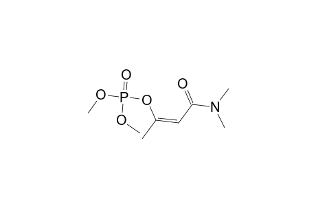 Phosphoric acid, 3-(dimethylamino)-1-methyl-3-oxo-1-propenyl dimethyl ester, (Z)-