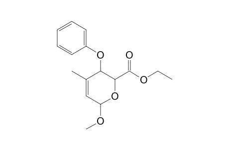 endo-6-Methoxy-4-methyl-3-phenoxy-3,6-dihydro-2H-pyran-2-carboxylic acid Ethyl Ester
