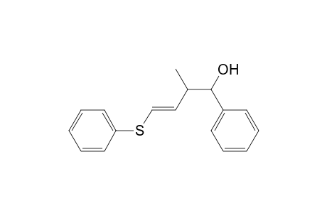 Benzenemethanol, .alpha.-[1-methyl-3-(phenylthio)-2-propenyl]-, (E)-