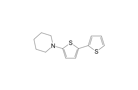 1-(5-Thiophen-2-yl-2-thiophenyl)piperidine