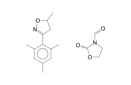 OXAZOLIDIN-2-ONE, N-[(3-MESITYL-5-METHYL-2-ISOXAZOLIN)-4-CARBONYL]-, (E)-